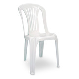 Kit 8 Cadeira De Plastico Bistro