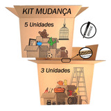 Kit 8 Caixas Papelão Mudança Grande Embalagem Resistentes Gg