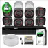 Kit 8 Câmeras 1080p Dvr Mhdx 1108 Intelbras Com Hd 1tb