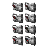Kit 8 Canhão Refletor Pimbim Tx Par36 Globo Espelhado Riscos