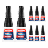Kit 8 Cola Super Bonder Precissão Loctite 5g Ultra Forte