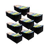 KIT 8 COLMEIAS M 10X15X35 EM TNT PRETO PUPILAR