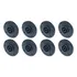 Kit 8 Conector Speakon De Painel 4 Polos Nl4mpr Neutrik