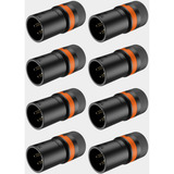 Kit 8 Conector Xlr