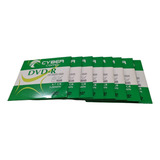 Kit 8 Disco Virgem Cyber Comp Dvd-r 8x 4.7gb 120min (ml36)