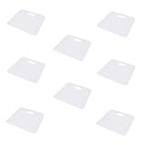 Kit 8 Espátulas Celulose Plástica Aplicação De Massas Fersil