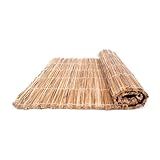 Kit 8 Esteiras De Palha Taboa 1 5x1 0m Pergolado Palha