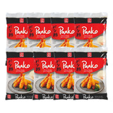 Kit 8 Farinha Empanar Tempurá Alfa Panko Flocada 1kg