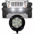 Kit 8 Farol Strobo Safetycar Power Milha Slim 9w Leds Branco