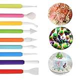 Kit 8 Ferramentas Estecas Esculpir Modelar Biscuit Massas Artesanato Bolos