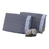 Kit 8 Fronhas De Chevron Avulsas Algodão Ponto Palito 90x50