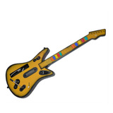 Kit 8 Guitarras 3 Em 1 Para Ps2 ps3 wii Cor Madeira Sem Fio