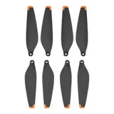 Kit 8 Helices Drone Dji Mini 3 Pro Jogo Completo Reposição Cinza Escuro
