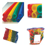 Kit 8 Isotubos Blindado 1 Rede 3 66m 3 70m Pula Pula