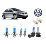 Kit 8 Lampadas Farol Milha Luz Sup Branca Tipoxenon Gol G5