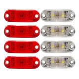 Kit 8 Lanterna Vigia Teto Van Escolar Bivolt