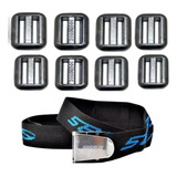 Kit 8 Lastros De 500g Desencapado E 1 Cinto De Nylon Seasub