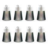 Kit 8 Luminárias Anti mosquito Mata Mosquito Led Repelente