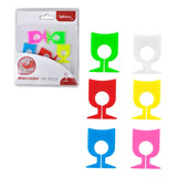 Kit 8 Marcadores Taça De Vinho Copo Wellmix Colorido