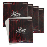 Kit 8 Papel Aluminio Para Narguile Zomo Com 50 Folhas Cada