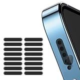 Kit 8 Pares Película Protetora Filtro Anti Poeira E Sujeira Para Auto Falante Som De Celular Smartphone Qualidade Premium Ultra Fina