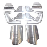 Kit 8 Pçs Aluminio Fusca Polainas E Reforços