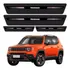 Kit 8 Pçs Soleira Super Protetora Jeep Renegade 21 22 23 24