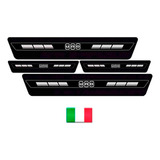 Kit 8 Peças Adesivo Soleira Porta Novo Uno Vivace Way Drive