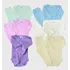 Kit 8 Peças Conjunto Body E Calça Bebe Canelado Rn Ao Gg