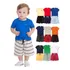 Kit 8 Peças De Roupa Bebe Menino Casual Basico Infantil