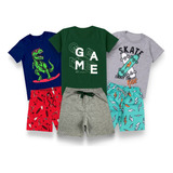 Kit 8 Peças De Roupa Infantil