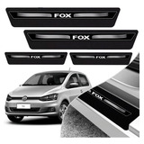 Kit 8 Peças Soleira Adesivo Porta Vw Fox 2003 04 Á 19 2020