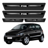 Kit 8 Peças Soleira Adesivo Porta Vw Fox 2003 Á 2019 2020