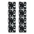 Kit 8 Peças Ventilador Cooler Ventoinha 80x80x25mm 12v