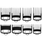 Kit 8 Pentes De Altura Premium Para Máquinas De Corte Preto