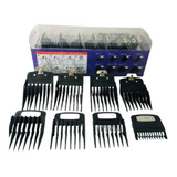 Kit 8 Pentes Guia De Maquina Corte Premium Trava De Metal