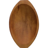 Kit 8 Petisqueira 25x16cm Caiacão Gamela Colher Pau Madeira