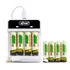 Kit 8 Pilhas Aa Recarregáveis Com Indicador De Carga Bivolt