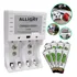 Kit 8 Pilhas Recarregáveis + Carregador Bivolt Aa/aaa