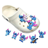 Kit 8 Pins Bottons Emborrachados Para Crocs Disney