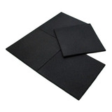 Kit 8 Placas Piso Emborrachado Academia Crossfit 50x50cm
