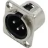 Kit 8 Plug Xlr Macho De Painel Dlk Conector Canon Datalink
