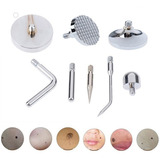 Kit 8 Ponteiras Jato De Plasma Blefaro Disco Lua Despigmenta