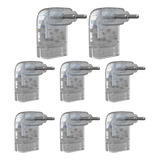 Kit 8 Protetor Clamper Raios E Surtos Pocket 2 Pinos 10a
