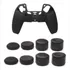 Kit 8 Protetor Extensor Grip Capa Silicone Compatível Ps5