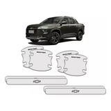 Kit 8 Protetores De Maçaneta Resinado Para Diversos Carros