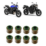 Kit 8 Retentor Da Haste Da Válvula Xj6 Fz6 R6 R1 Original
