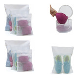 Kit 8 Sacos Lavar Roupa Maquina Delicadas Sutiã Bojo E Tênis