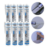 Kit 8 Silicone Adesivo Selante Pu 40 387g Construção Tekbond