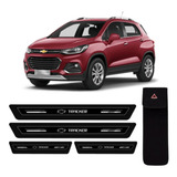Kit 8 Soleira Protetor Porta Platinum Tracker 2014 A 2019